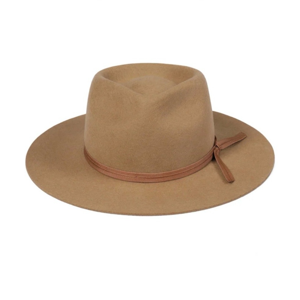 Lack of Color Zulu Tan Brown Wool Wide Brim Hat Festival Outfit | Size 55CM / S - Picture 4 of 15
